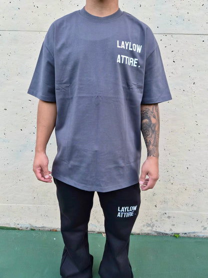 “Oversize” Heavyweight Earth Tone FOG T-Shirt - 305GSM