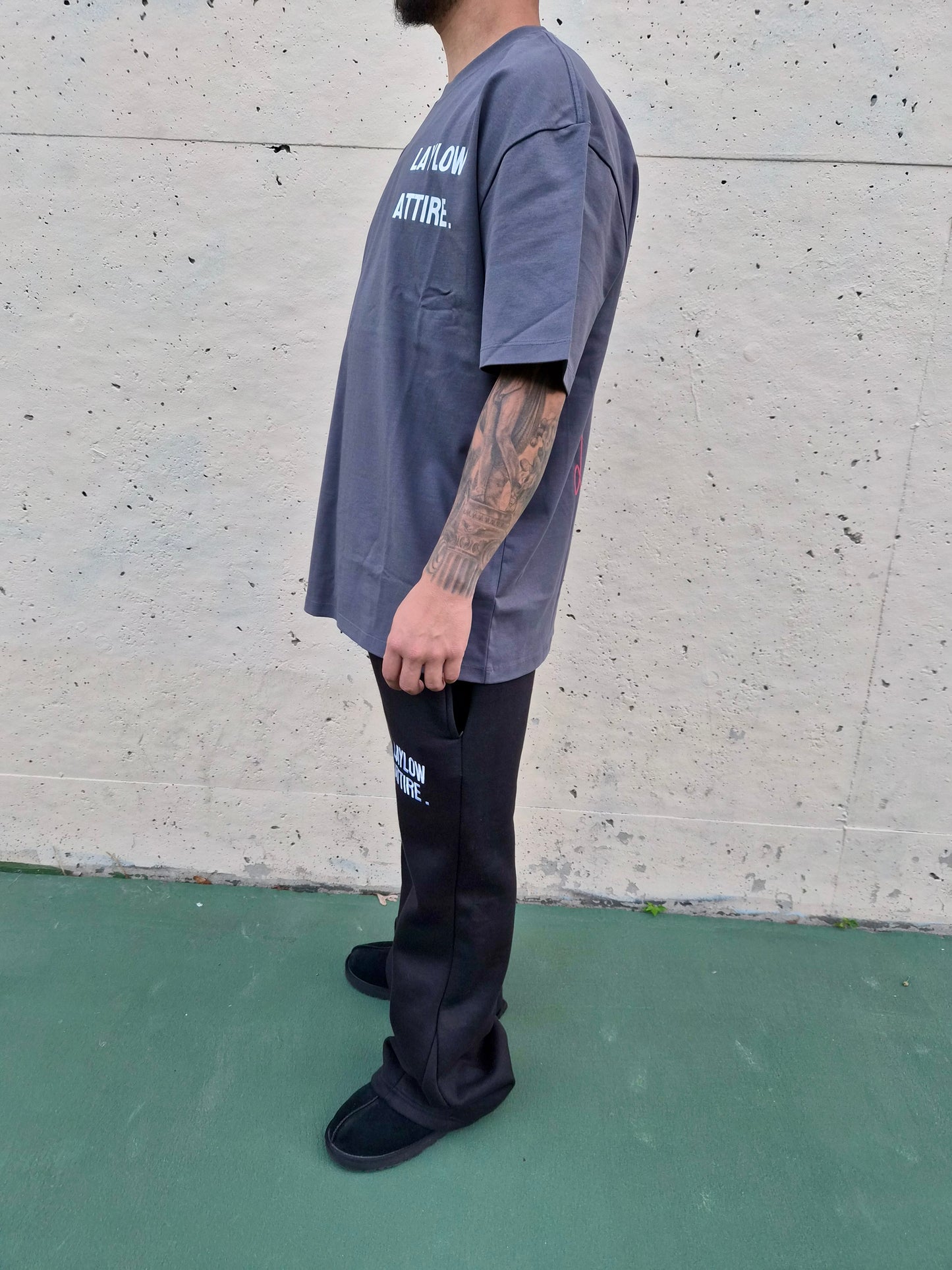 “Oversize” Heavyweight Earth Tone FOG T-Shirt - 305GSM