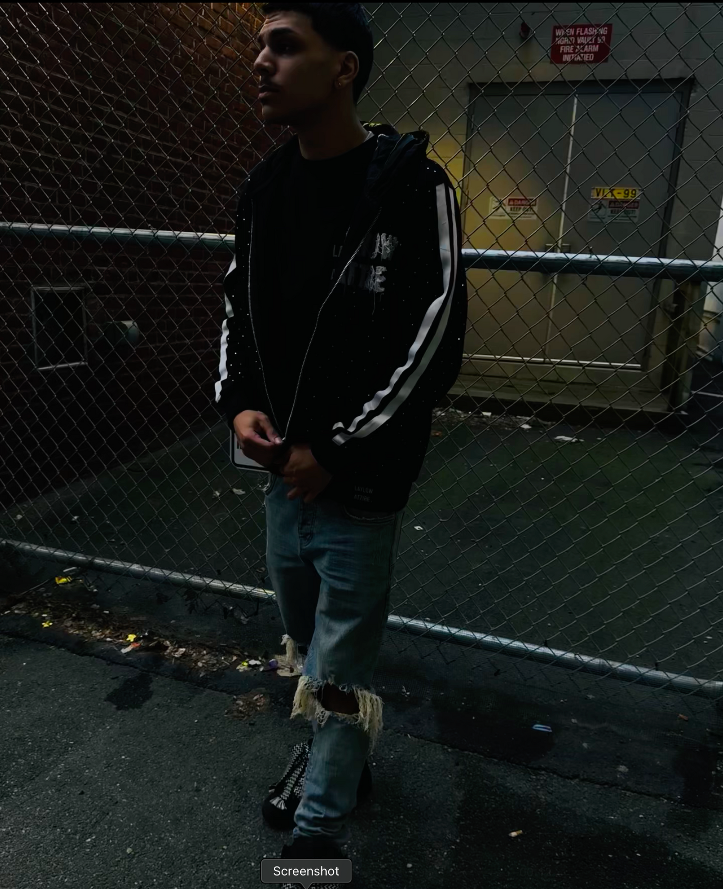 Rhinestone Sweatsuit