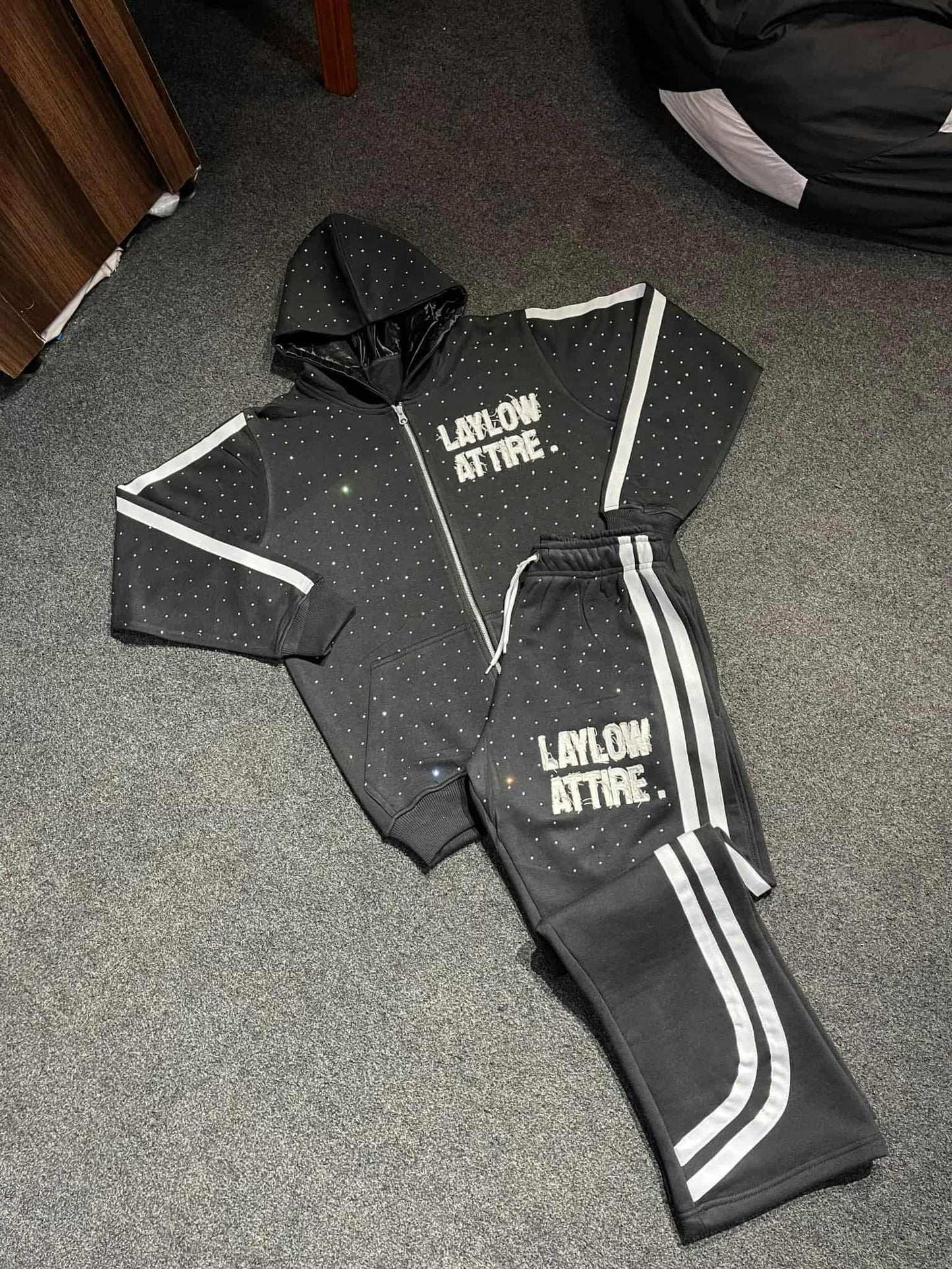 Rhinestone Sweatsuit