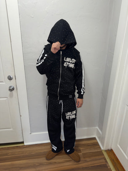 Rhinestone Sweatsuit